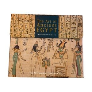 Vintage Metropolitan Museum of Art Ancient Egypt Educators Resource Box Set Kit